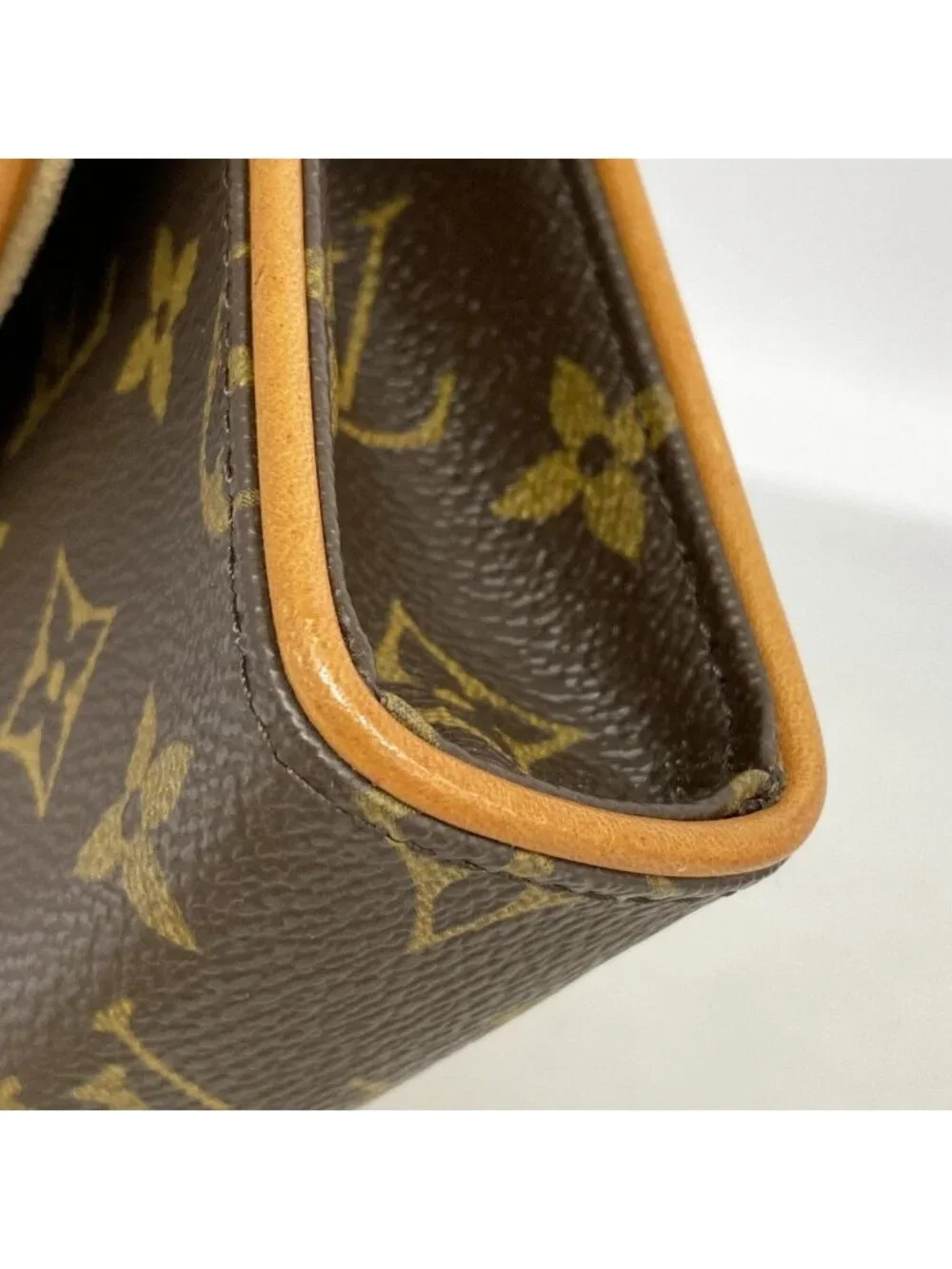 Louis Vuitton Waist Bag Monogram Pochette Florentine Brown